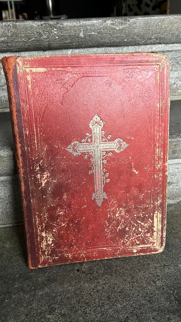 Antiek missaal, boek, Antiek en Kunst, Ophalen of Verzenden