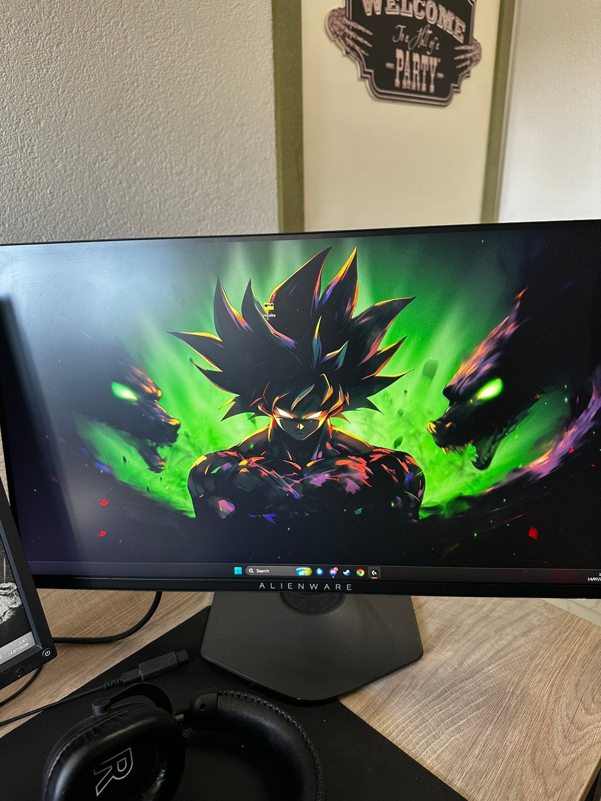 Alienware 360hz GAMING MONITOR, Computers en Software, Monitoren, Draaibaar, HD, Zo goed als nieuw, DisplayPort