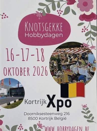 4x Knotsgekke Hobbydagen Kortrijk Xpo 16-18/10, Drie personen of meer