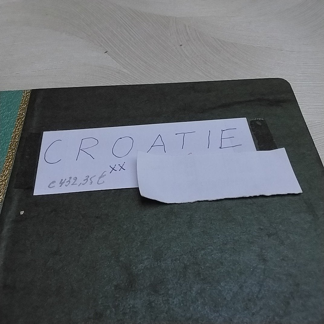 KROATIË postfris met cote 432,35 €, Verzenden