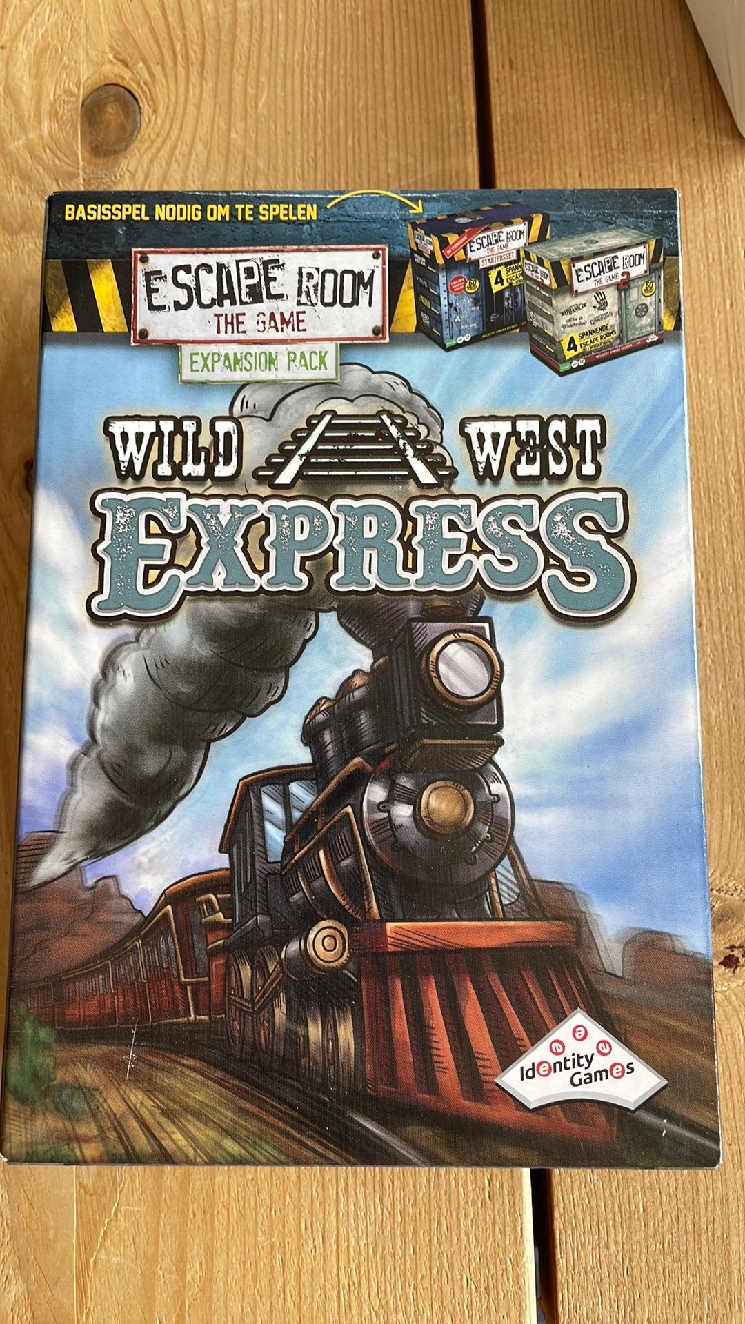 Wild West Express - expansion pack van Escape Room the game, Hobby en Vrije tijd, Ophalen, Zo goed als nieuw