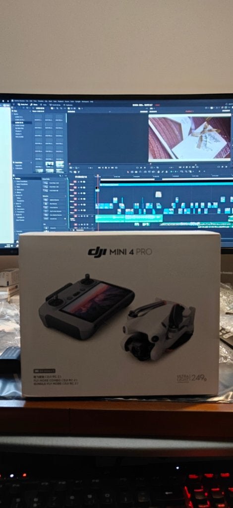 DJI MINI 4 PRO, Audio, Tv en Foto, Ophalen of Verzenden, Gebruikt, Minder dan 250 gram, DJI