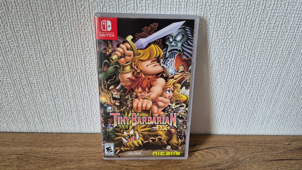 Tiny barbarian dx nintendo switch, Enlèvement ou Envoi, Comme neuf