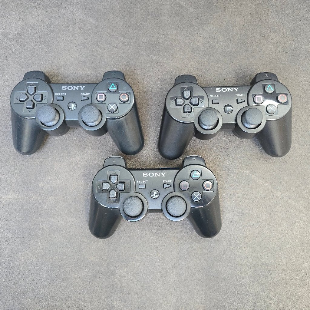 3x Sony PlayStation 3 Dual Shock 2 Analog Controlle, Gebruikt, PlayStation 3, Ophalen of Verzenden, Controller