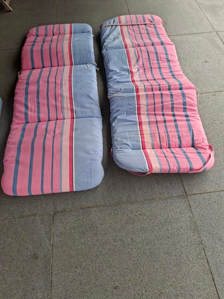 Ligstoelkussen zacht en dik 2stuks samen, Tuin en Terras, Ophalen