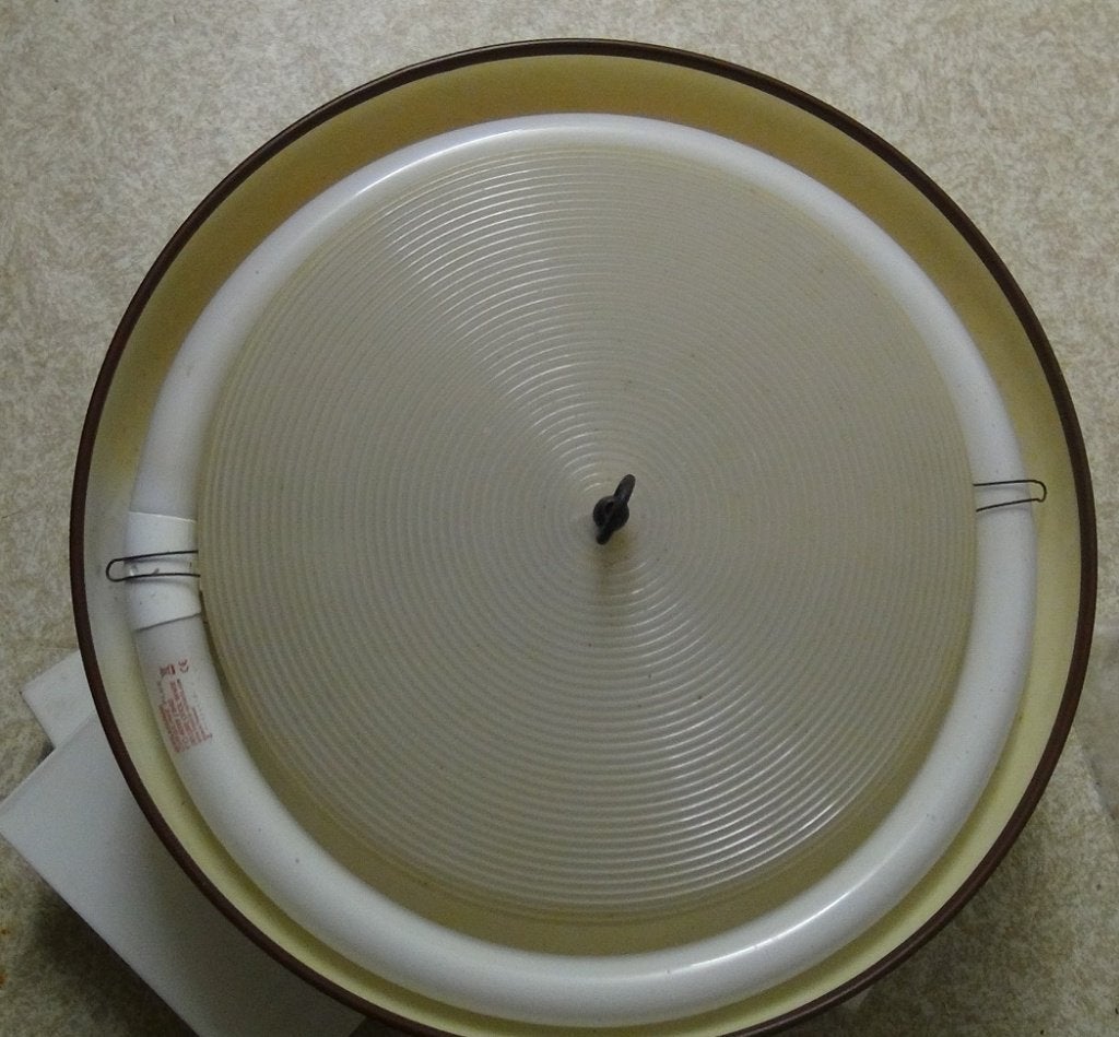 Lampe murale ou plafonnier, Enlèvement ou Envoi, Utilisé, Verre, Plafonnier