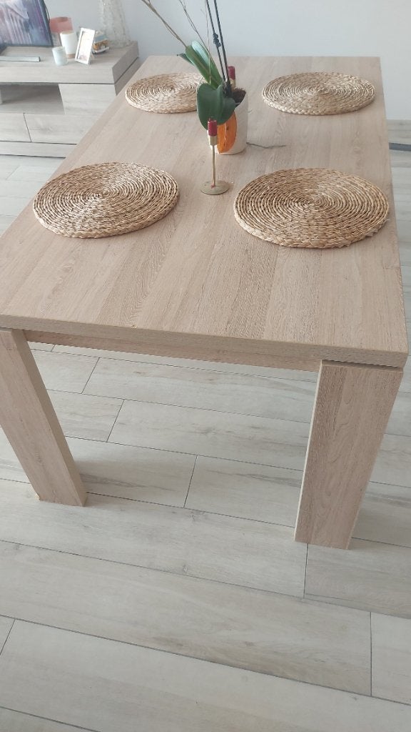 Eettafel, Huis en Inrichting, Ophalen, Gebruikt, Eikenhout, 50 tot 100 cm