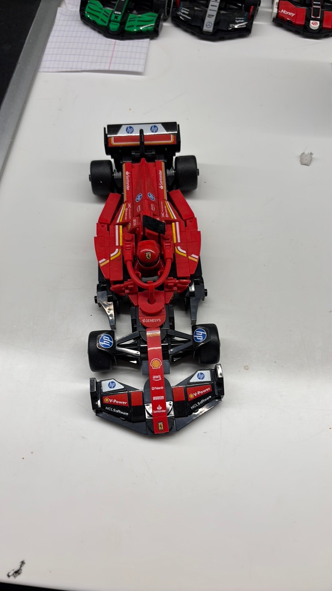 Ferari F1 lego car, Ophalen of Verzenden, Zo goed als nieuw