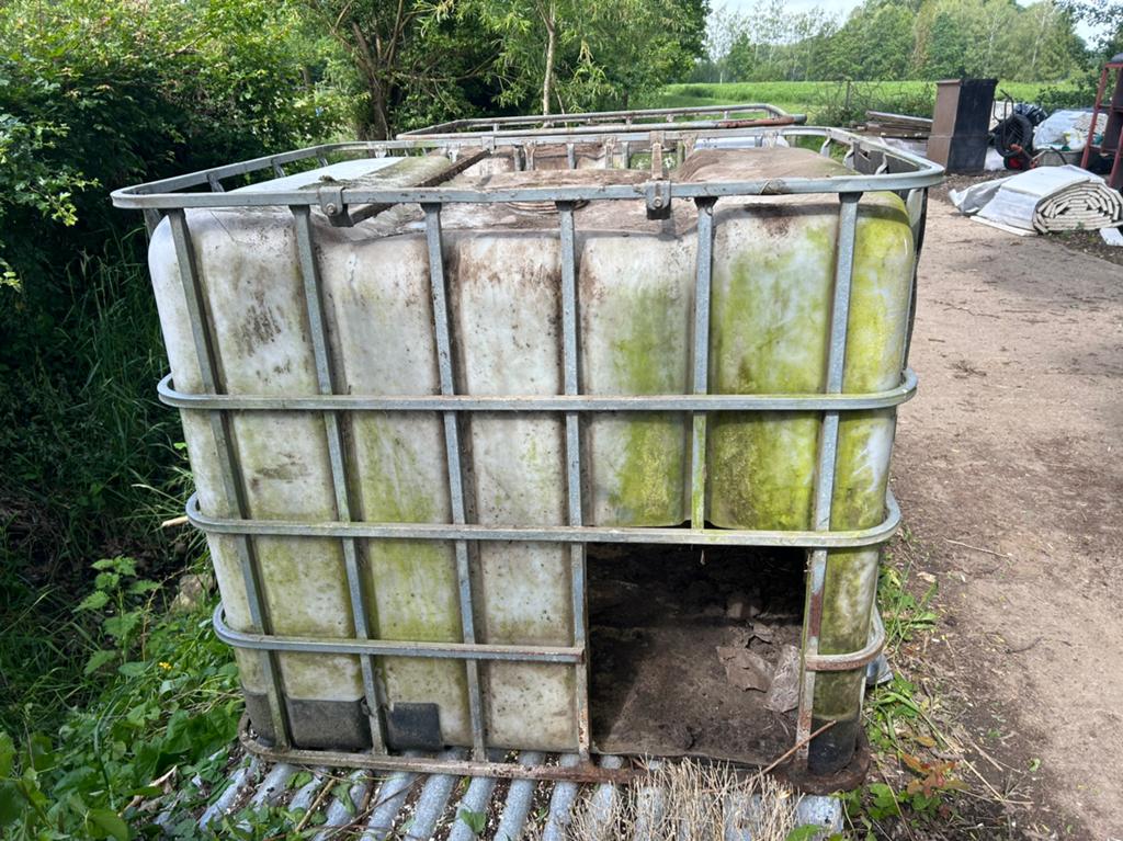 Ibc vat te gebruiken als dierenhok, Dieren en Toebehoren, Ophalen