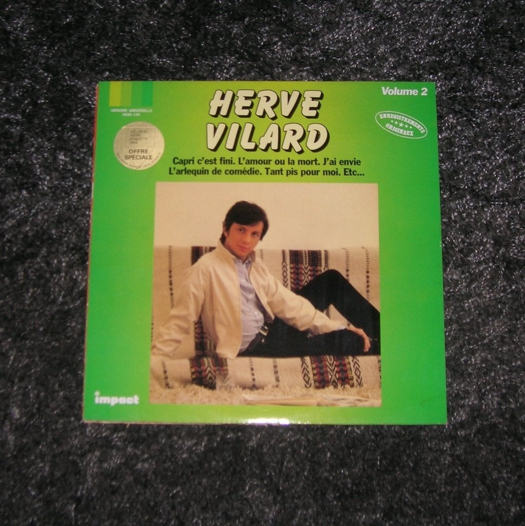 LP Herve Vilard, Cd's en Dvd's, Vinyl | Overige Vinyl, Ophalen, LP