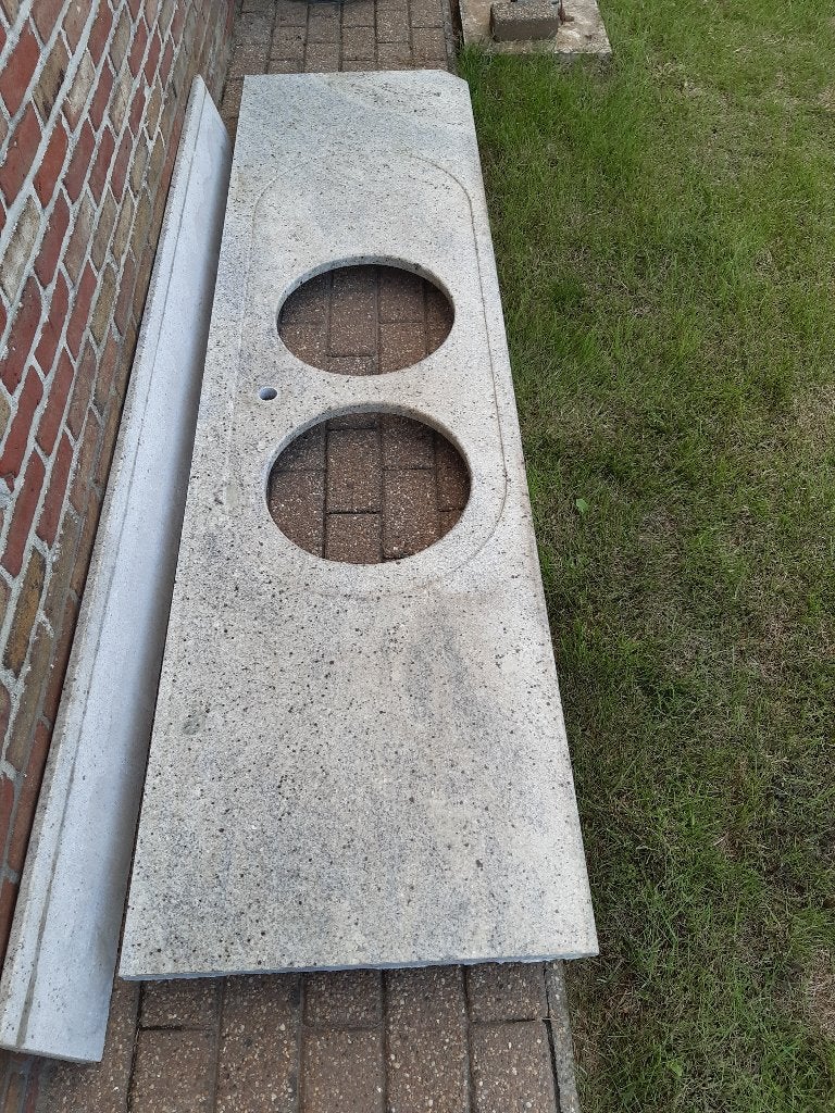 keukenwerkblad graniet, Ophalen