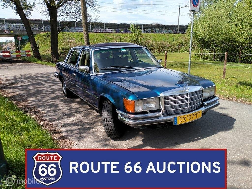 Mercedes-Benz 280 SEL | 1979 | Route 66 Auctions, Autos, Achat, Entreprise, Boîte manuelle, Autre carrosserie