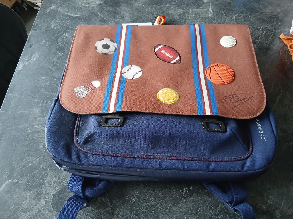 Jeune premier boekentas it bag maxi , nieuwe staat., Handtassen en Accessoires, Tassen | Schooltassen, Ophalen