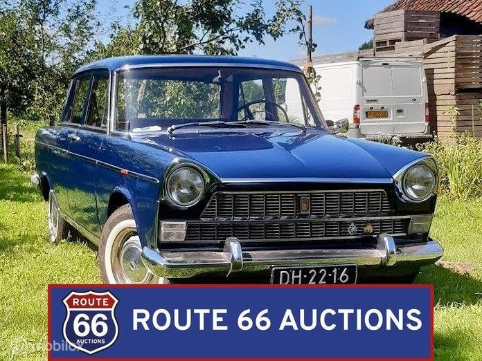 Fiat 1500L | 1962 | Route 66 Auctions, Autos, Achat, Entreprise, Boîte manuelle, Autre carrosserie