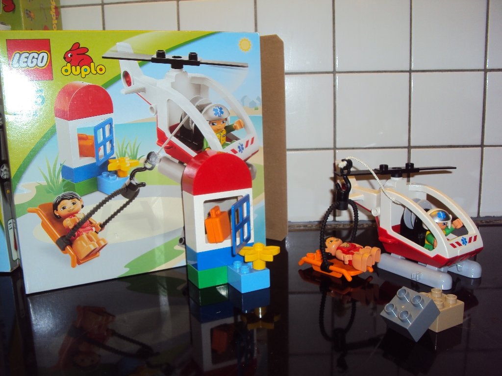 Duplo Ville Reddingshelikopter - 5794*VOLLEDIG*PRIMA STAAT*, Kinderen en Baby's, Speelgoed | Duplo en Lego, Duplo, Ophalen of Verzenden