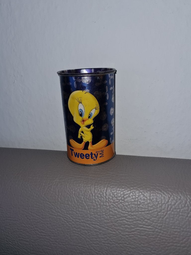 Spaarpot in blik Tweety, Verzamelen, Ophalen of Verzenden