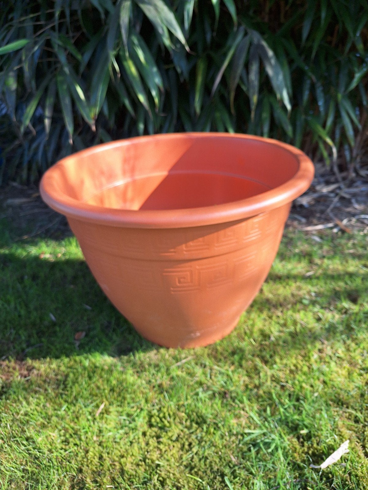 Italiaanse bloempot in sterke kunststof, Ophalen, Kunststof