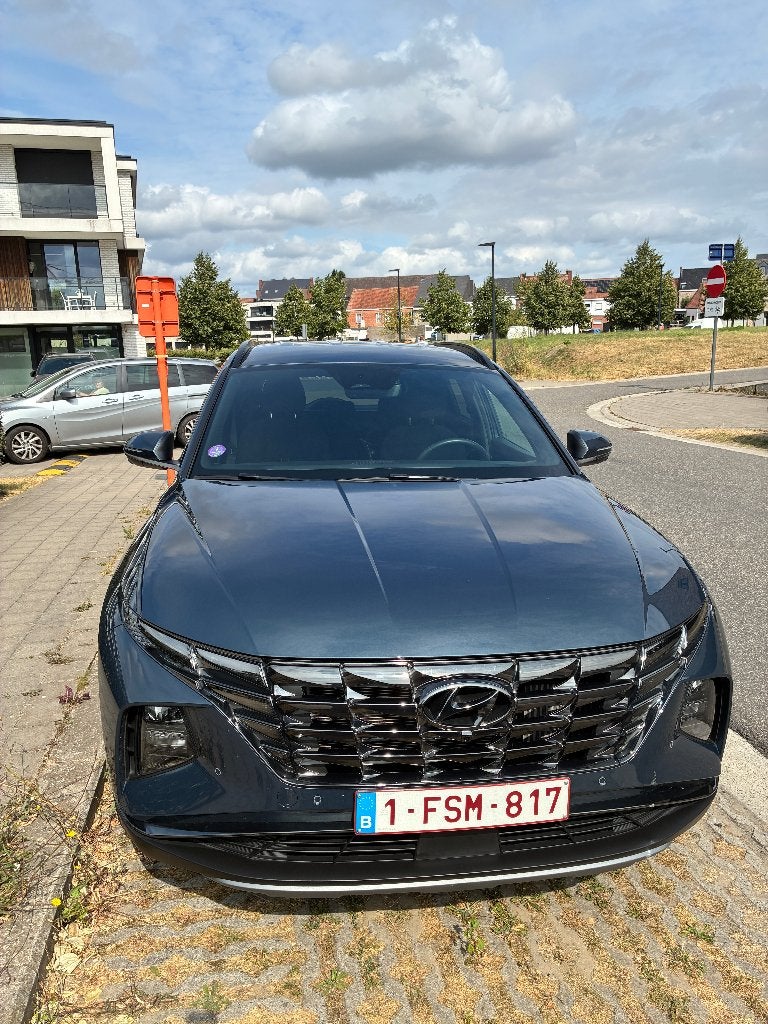 Hyundai Tucson 1,6 GDI benzine, Auto's, 1566 kg, 4 cilinders, Blauw, 5 zetels