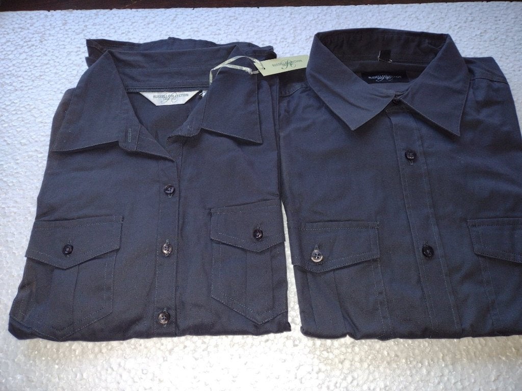 2 X ladys blouse Nieuw Maat smal Russel collection, Verzenden, Zwart, Nieuw, Maat 36 (S)