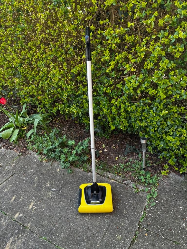 Balai électrique Karcher, Ophalen, Bezem of Borstel