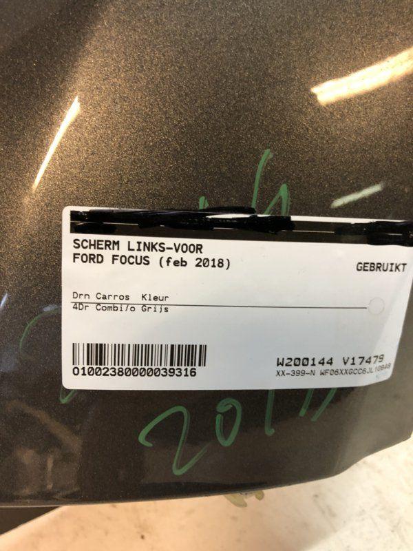 ford focus scherm linksvoor (2018), Auto-onderdelen, Gebruikt, -, -, Ophalen of Verzenden