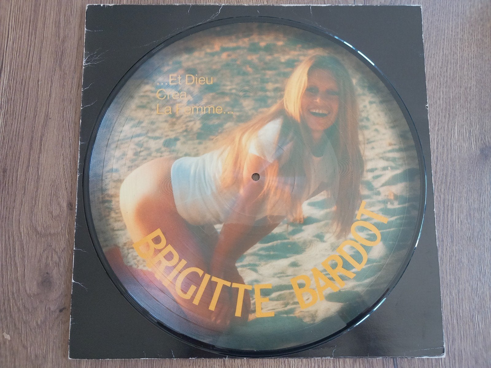 Vinyl LP picture disc Brigitte Bardot And God created, Cd's en Dvd's, LP, Ophalen of Verzenden, Picture disc, 12 inch