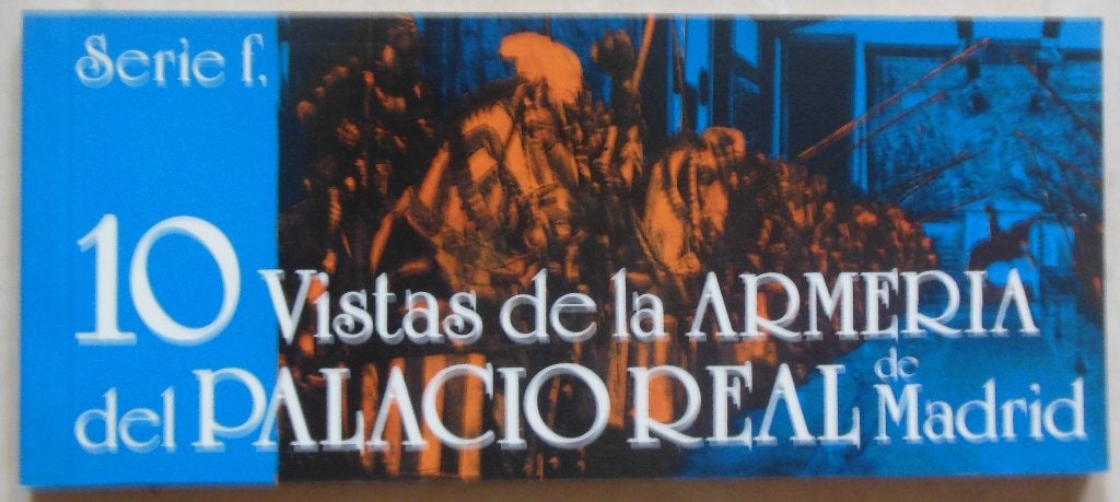 10 vue de l'armurerie du Palais Royal de Madrid, Collections, Enlèvement ou Envoi