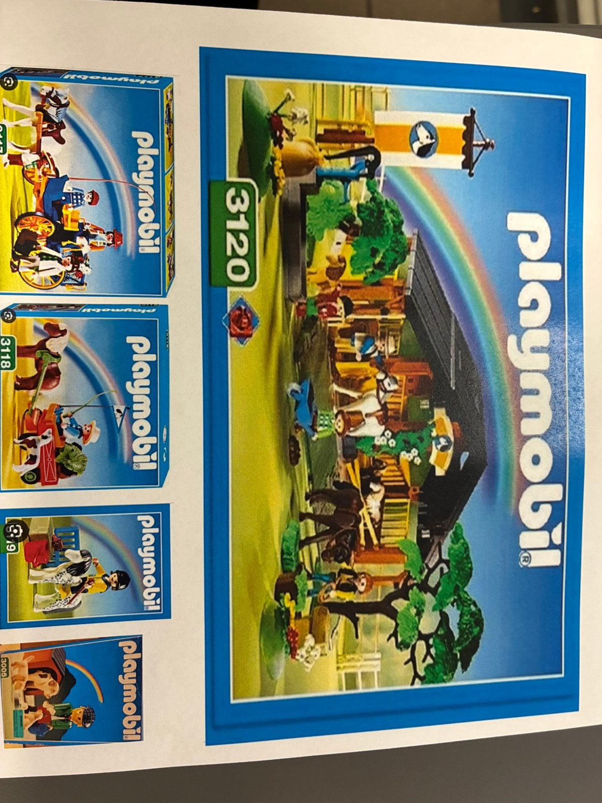 Playmobil pony/paarden manege, Ophalen, Gebruikt, Complete set