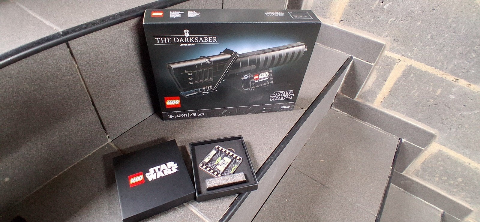 Lego Star Wars 40917 : The Darksaber & Grogu Medal Box, Star Wars, Lego, Nieuw, Ophalen of Verzenden