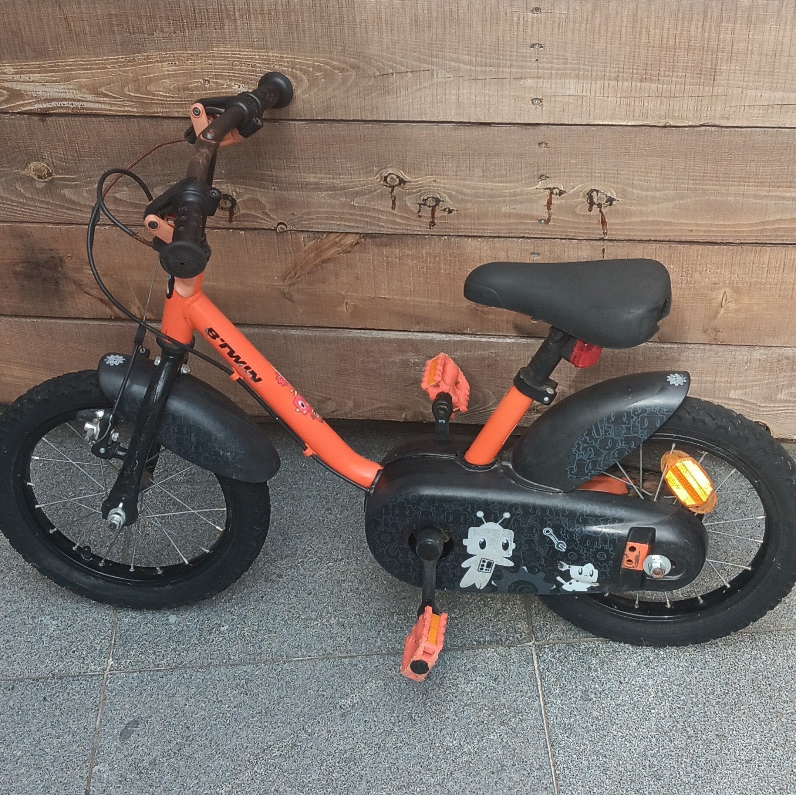Fiets kinderfietsje BTWIN 14inch rijklaar, Fietsen en Brommers, Ophalen