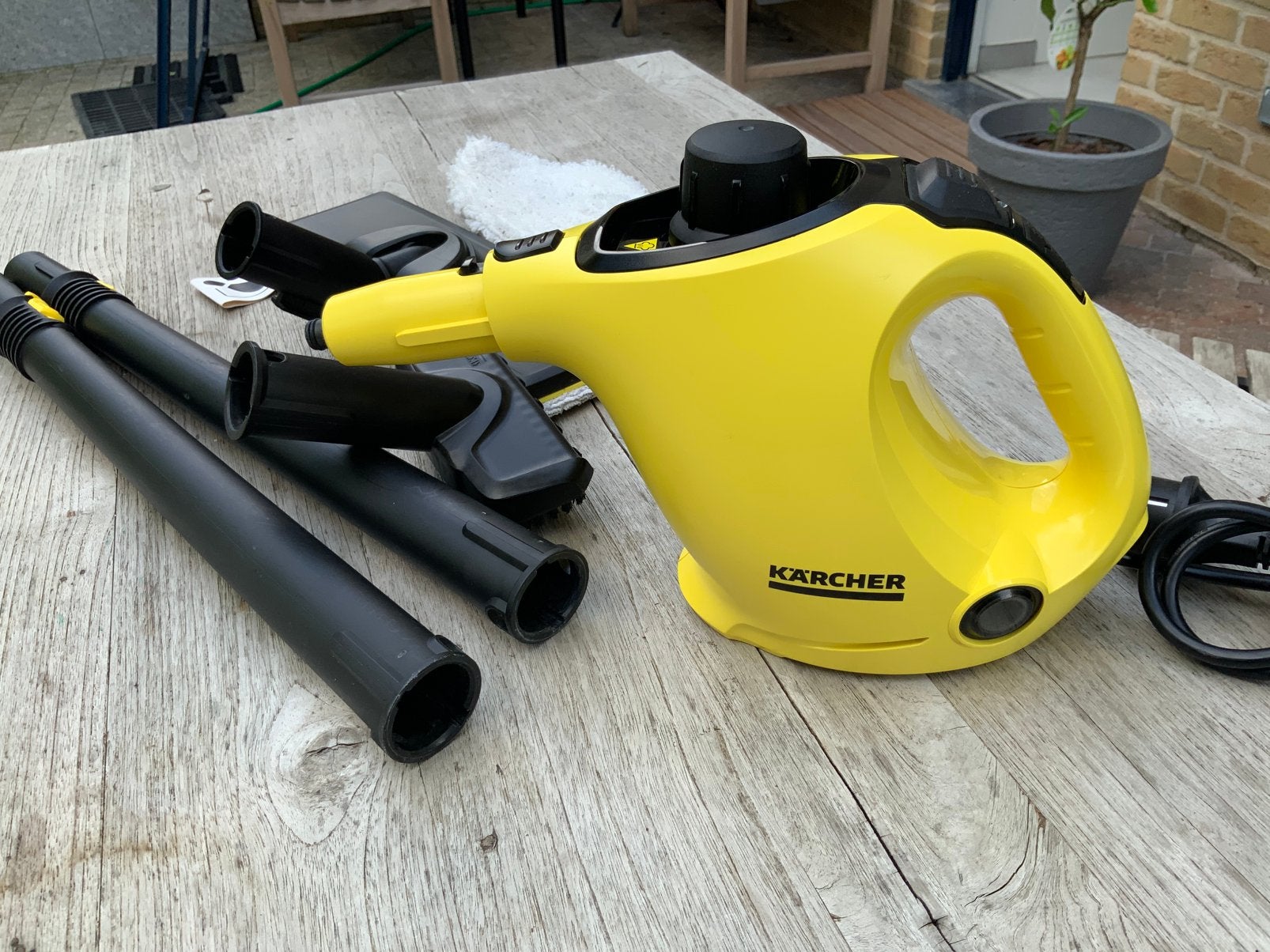 Te koop: Kärcher SC 1 EasyFix Stoomreiniger, Elektronische apparatuur, Ophalen of Verzenden, Zo goed als nieuw, Stoomreiniger
