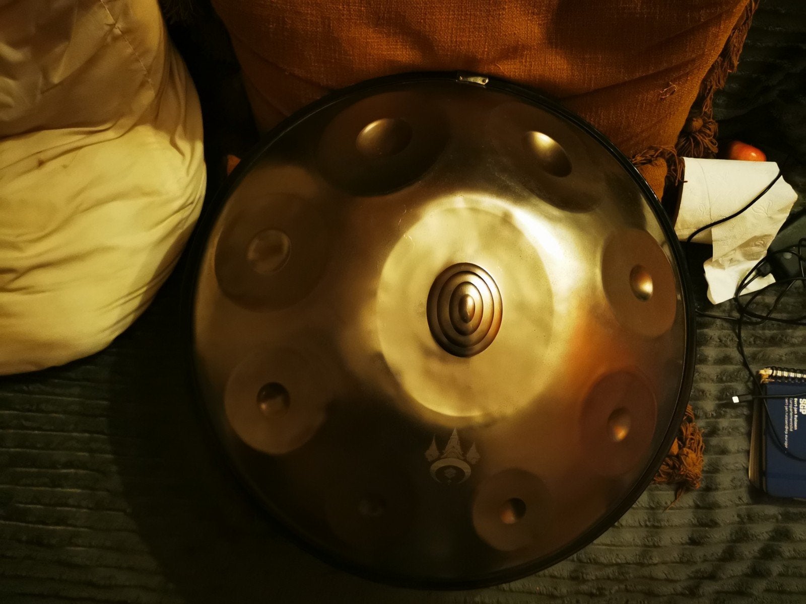 handpan F hijaz 432hz, Musique & Instruments, Enlèvement, Comme neuf, Percussion mélodique