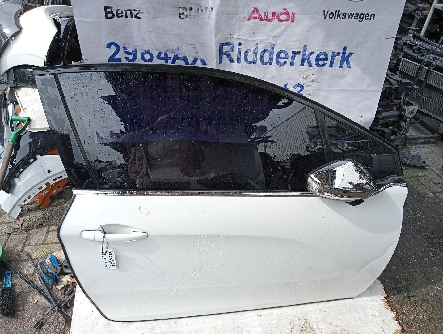 Peugeot 208 Rechtsvoor 2015 zonder spiegel, -, Utilisé, Porte, Peugeot