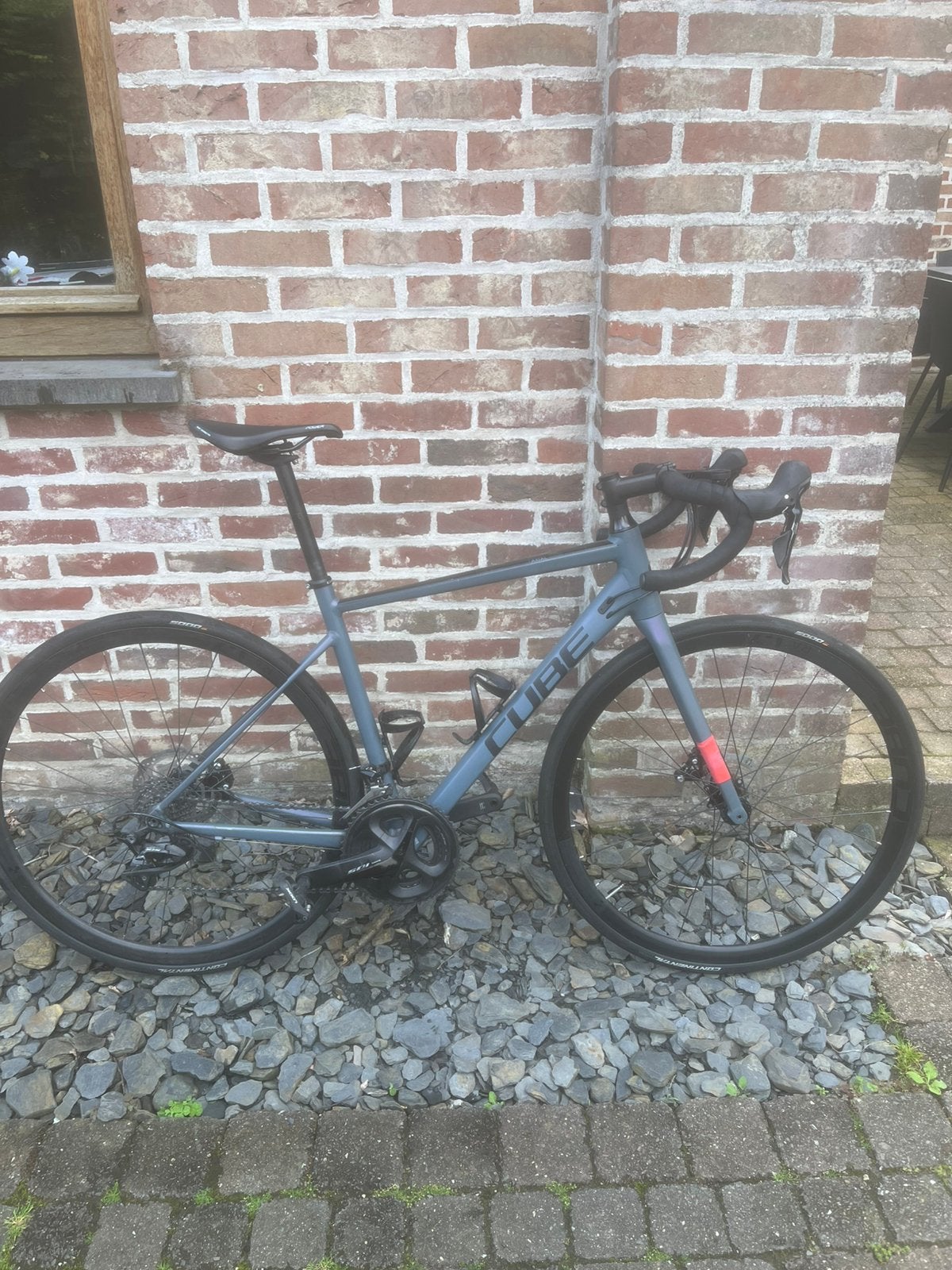 Cube axail race (koersfiets), Fietsen en Brommers, 28 inch, Gebruikt, 10 tot 15 versnellingen, 49 tot 53 cm
