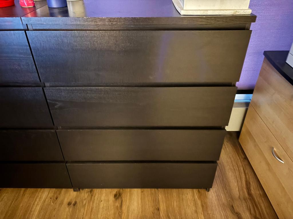 Ladekast MALM ikea, Maison & Meubles, Armoires | Commodes, 3 ou 4 tiroirs, 25 à 50 cm, Enlèvement, Utilisé