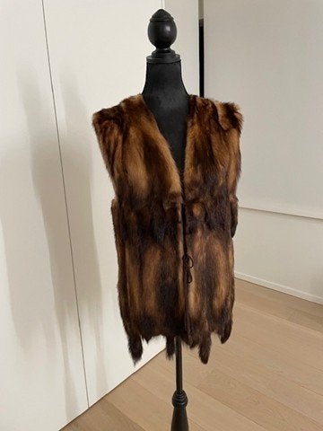 vestje in pels, Kleding | Dames, Ophalen, Maat 38/40 (M)