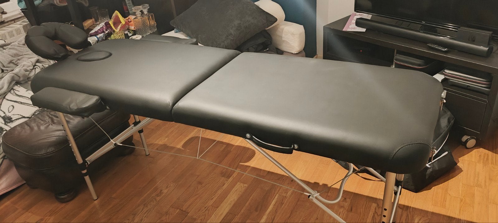 Nieuwe Inklapbare Massagetafel (Aluminium) – Compleet & Onge, Enlèvement, Table de massage