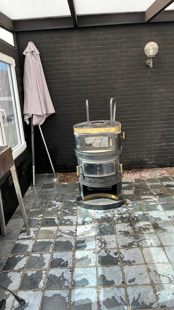 Stoof op hout of  …. Pizza hoven of warm gebak i, Ophalen, Gebruikt