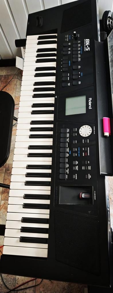 Roland bk-5, Ophalen, Roland