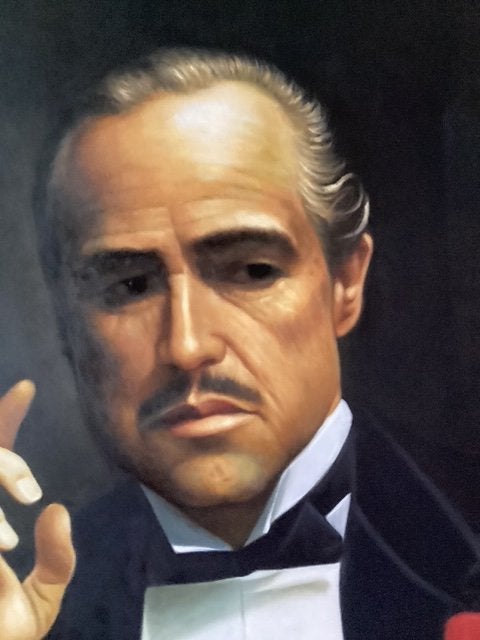 THE GODFATHER  (schilderij), Enlèvement
