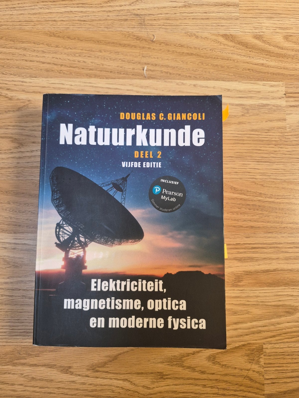 Natuurkunde deel 2, vijfde editie, Giancoli, Boeken, Ophalen of Verzenden, Zo goed als nieuw, Hoger Onderwijs, Douglas C. Giancoli