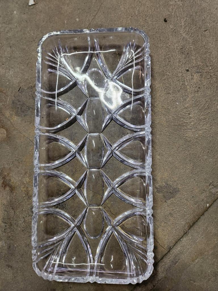 Assiette plateau en verre, Enlèvement ou Envoi, Verre