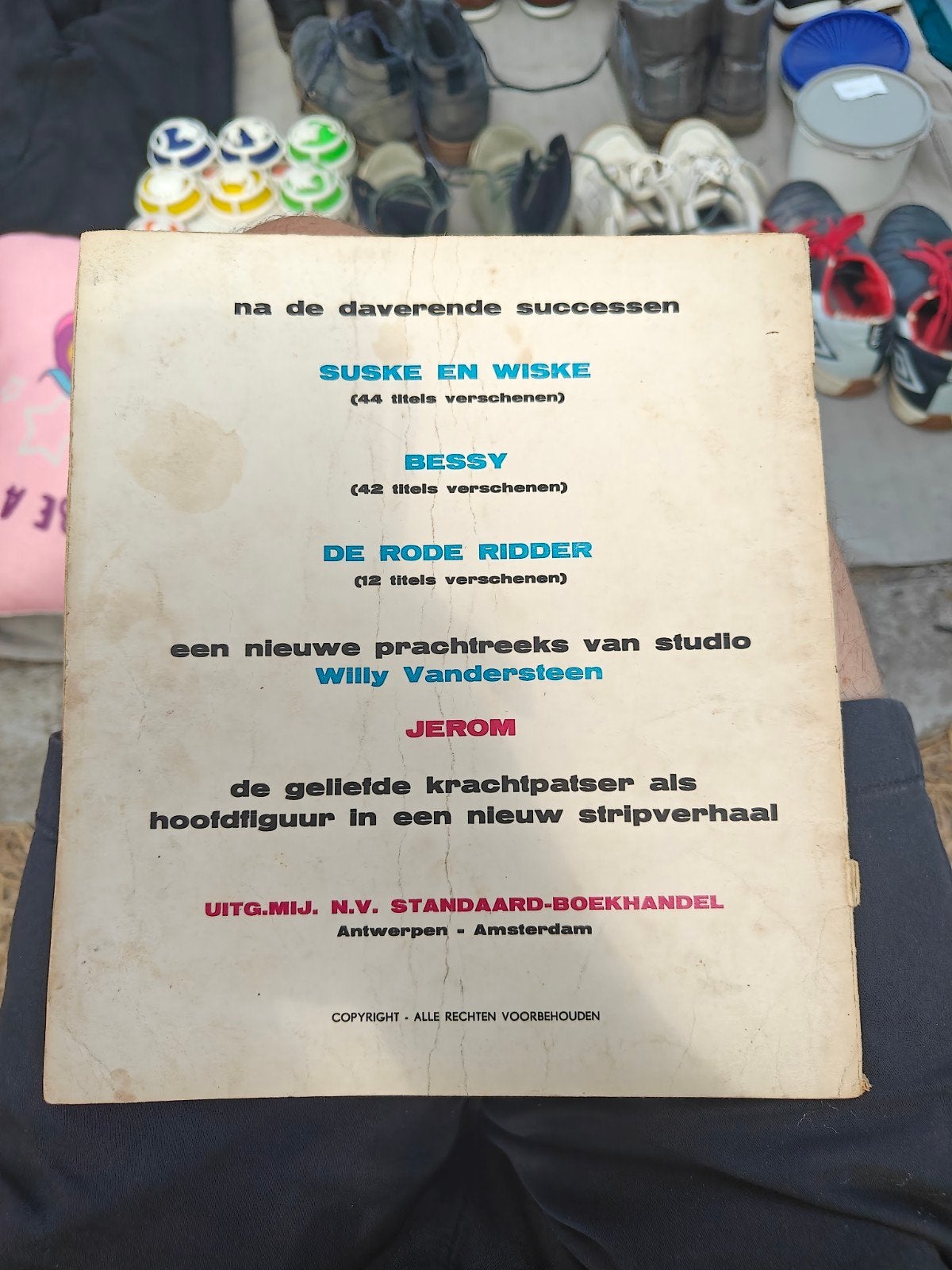 Jerom - het geheim van Brokkelsteen - 1ste druk!, Enlèvement ou Envoi