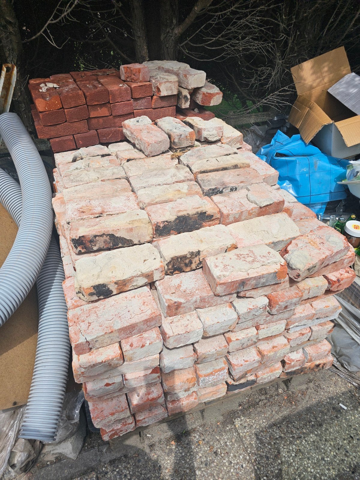 Winterslagsteen halve pallet, Doe-het-zelf en Bouw, Metselstenen, Ophalen