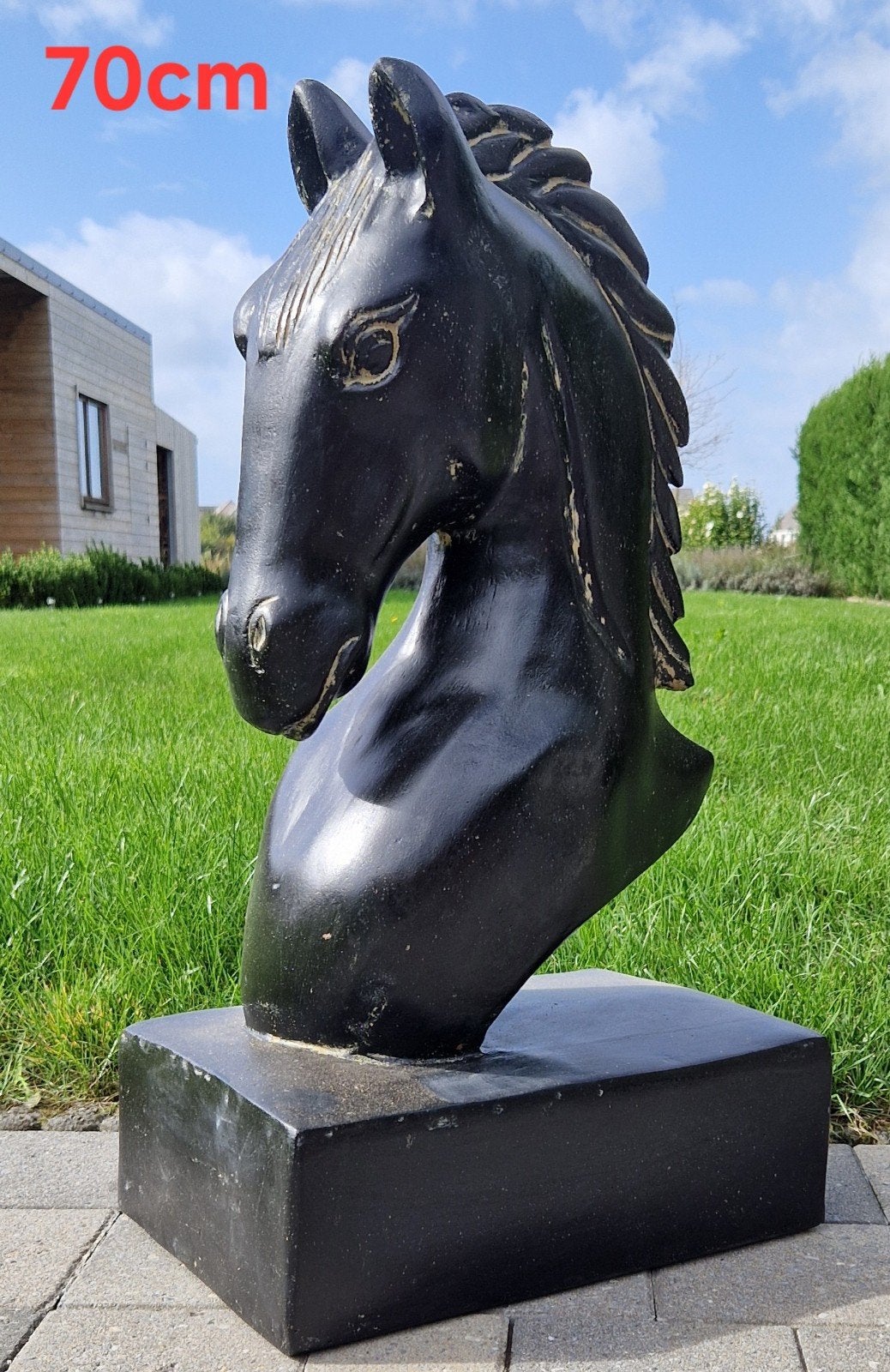 Paardenhoofd, Tuin en Terras, Ophalen, Nieuw, Steen