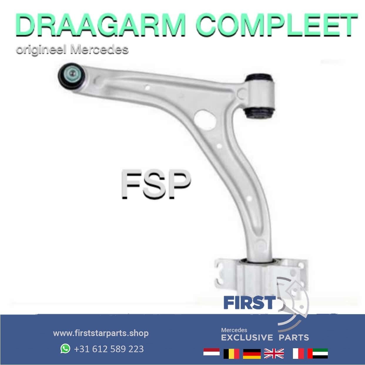 draagarm links rechts Mercedes W176 W246 W117 W156 A B CLA G, Auto-onderdelen, Gebruikt, -, Ophalen of Verzenden, -