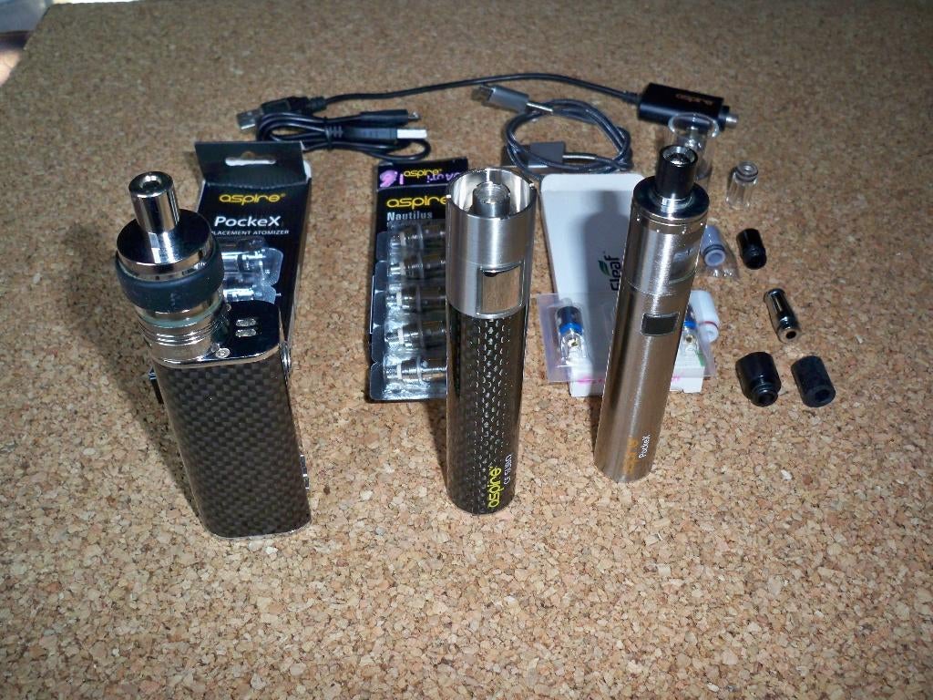 Set vapers en accessoires, Verzamelen, Ophalen, Zo goed als nieuw, Overige typen