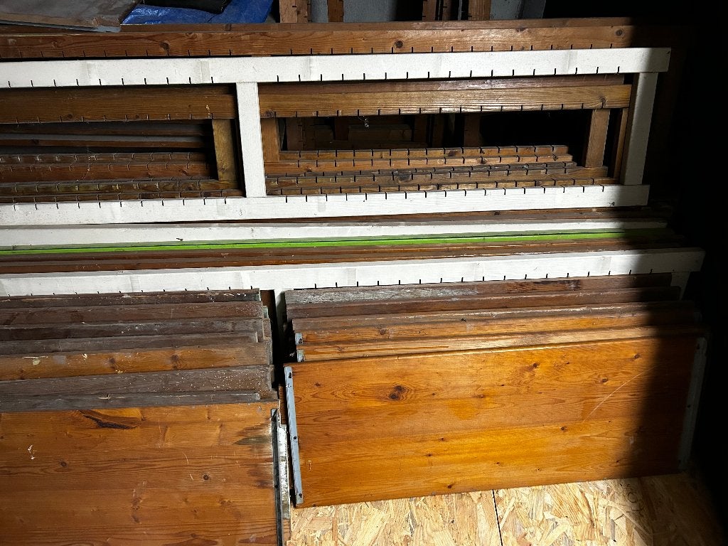 Houten rekken, Huis en Inrichting, Ophalen, Gebruikt