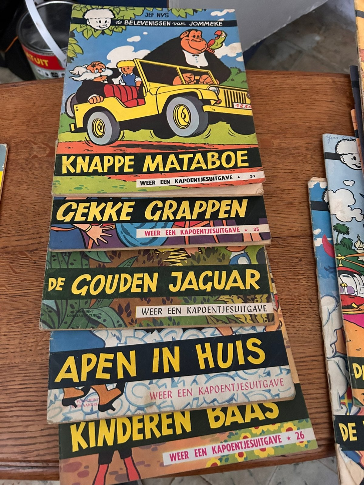 Jommeke, Ophalen, Zo goed als nieuw