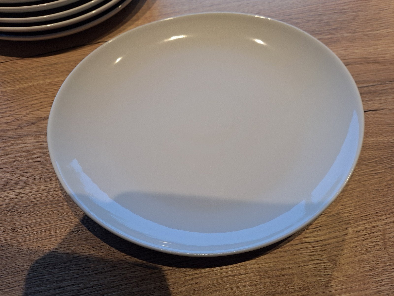 6 grote porseleinen borden, Ophalen, Bord(en)